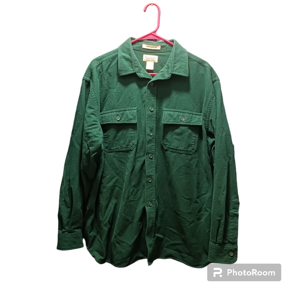 Vintage L.L.Bean Chamois Cloth Shirt